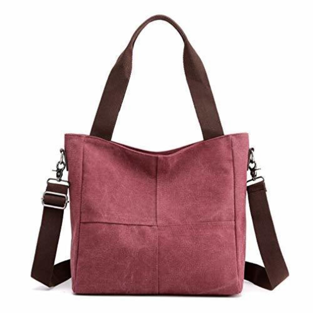 Women'S Canvas Strap Bags Bag Purses Satchel Office Shopping Crossbody Satchel